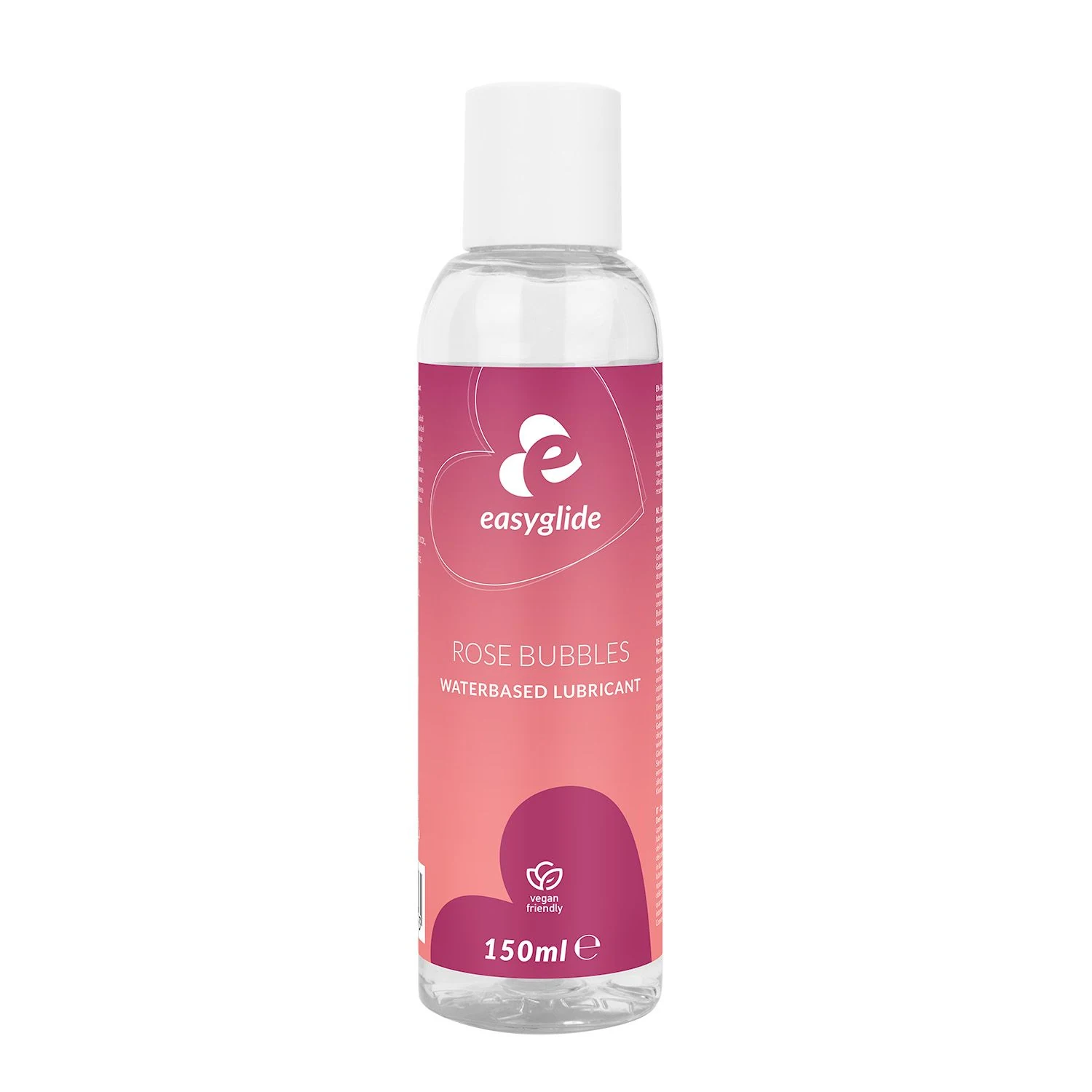 EasyGlide Rosé Bubbels glijmiddel met rosé bubbles geur en smaak