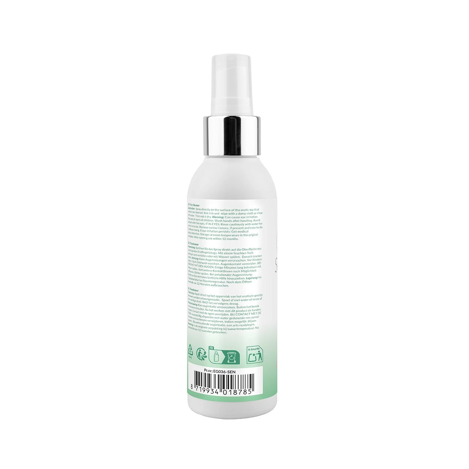 EasyGlide Sensitive Toycleaner voor dagelijks reinigen van toys