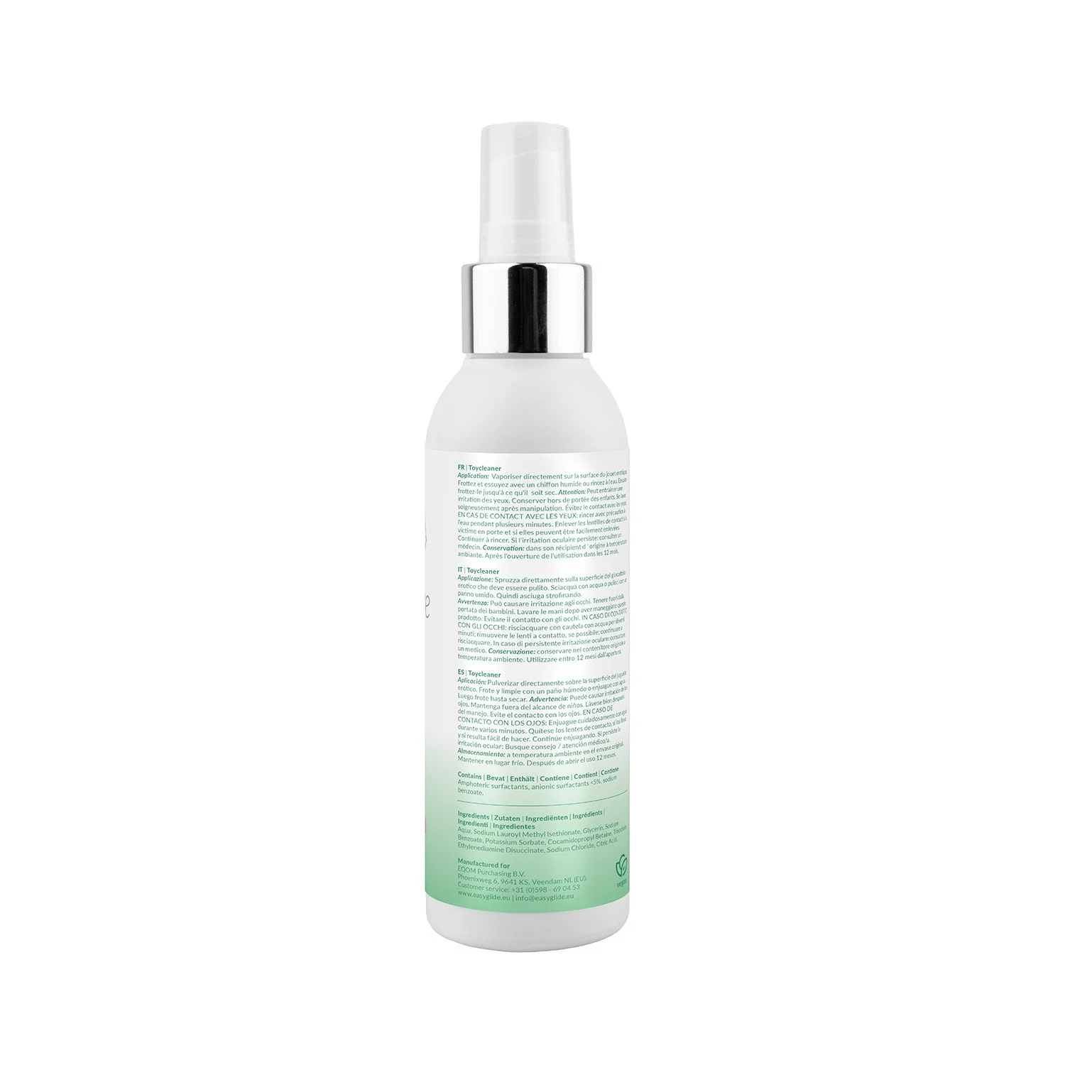 EasyGlide Sensitive Toycleaner 150 ml veilig voor alle materialen