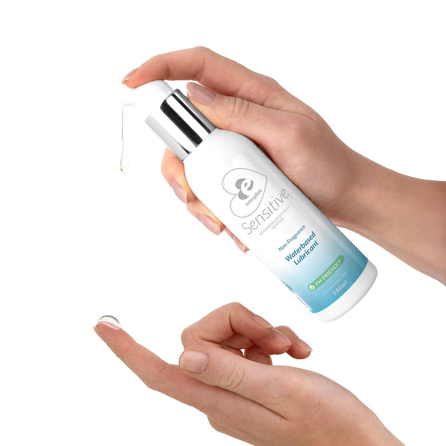 EasyGlide Sensitive glijmiddel veilig met latex condooms en toys