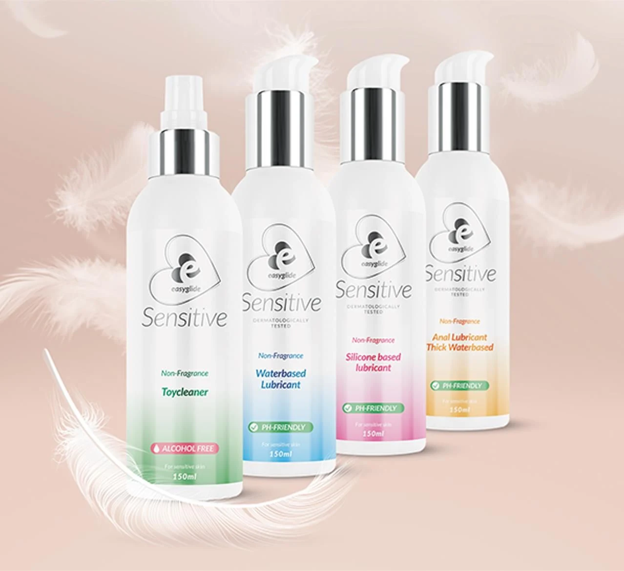 EasyGlide Sensitive Waterbasis Glijmiddel 150 ml van EasyGlide