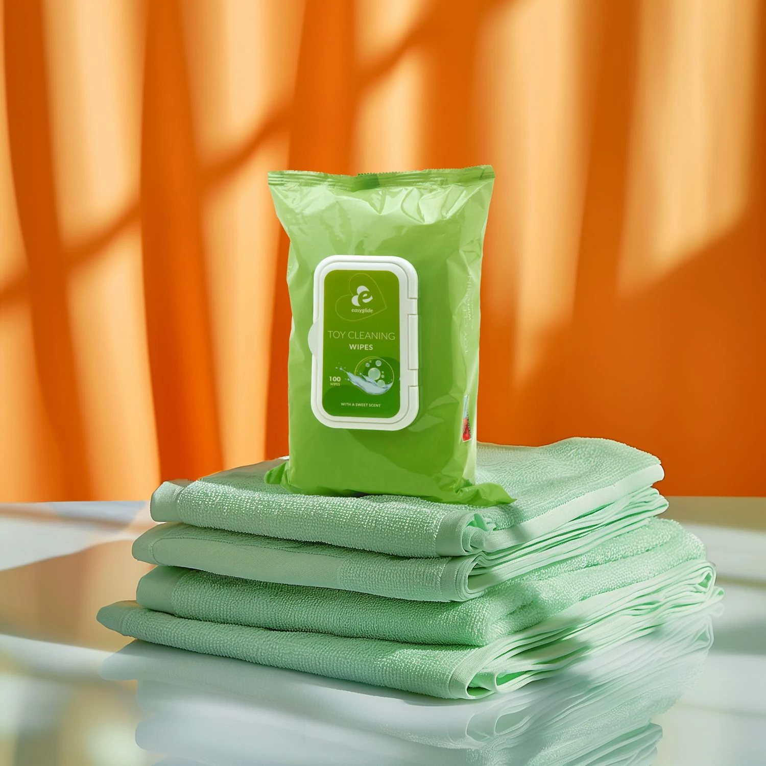 EasyGlide Toy Cleaning Doekjes voor schone herbruikbare toys