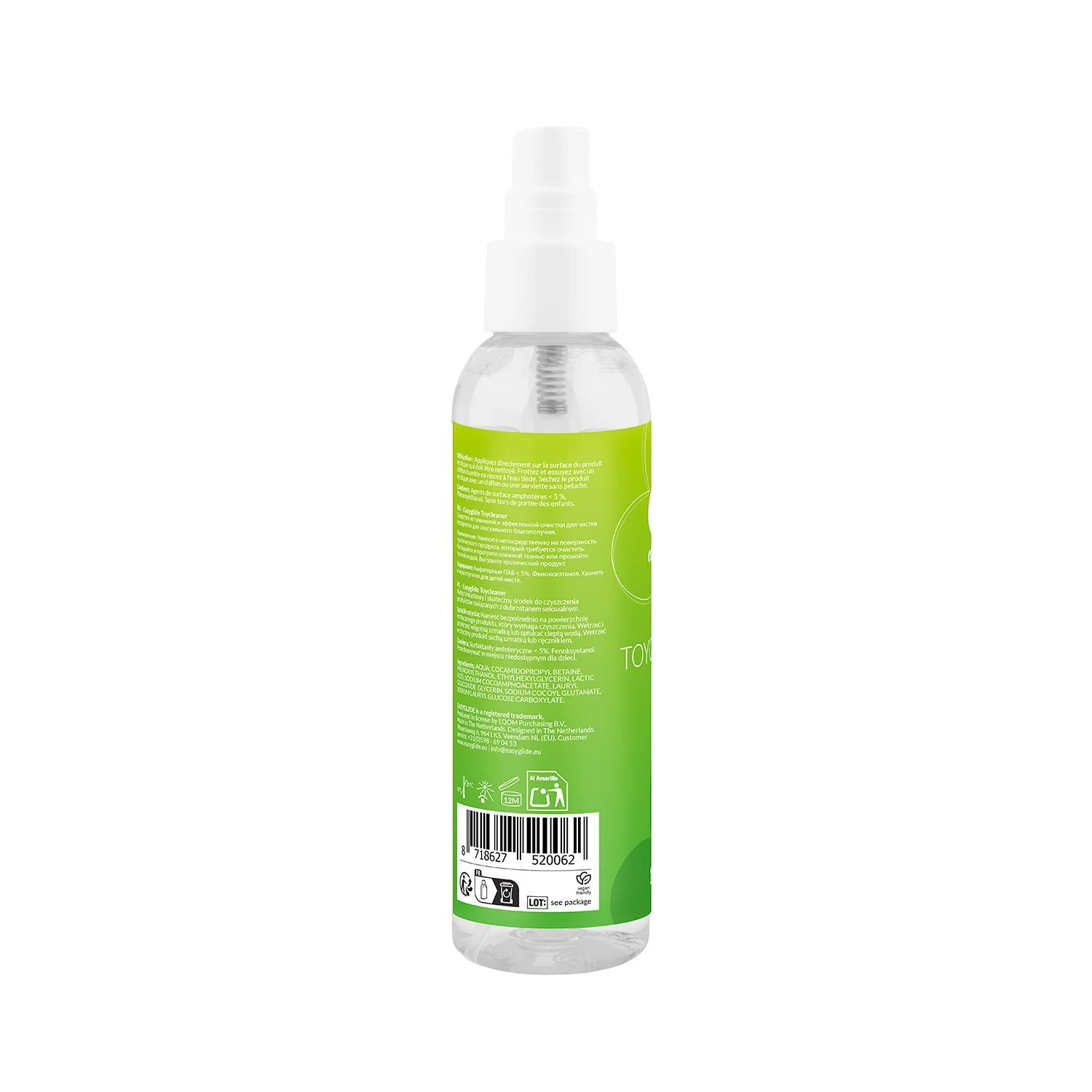 EasyGlide Toy Reiniger toycleaner, unisex en vegan