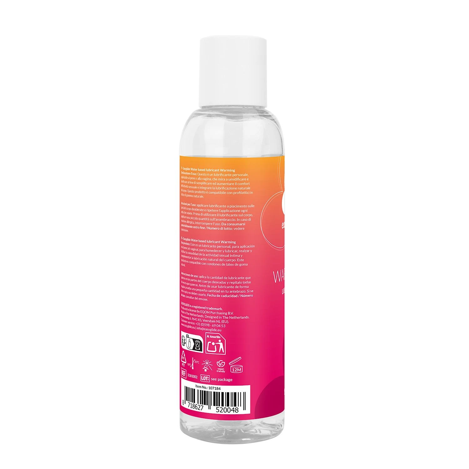 EasyGlide Anal Warming glijmiddel met verwarmende sensatie
