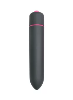 EasyToys bullet vibrator zwart met 10 vibratiestanden