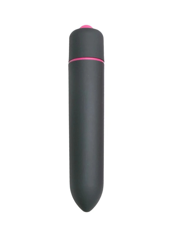 EasyToys bullet vibrator zwart met 10 vibratiestanden