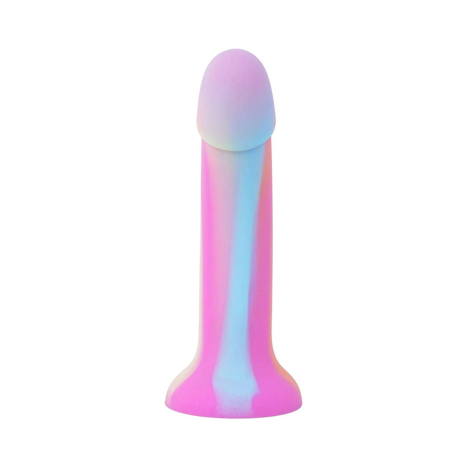 Easytoys Dildo Collection Candy Swirl, flexibel siliconen materiaal en stevige grip