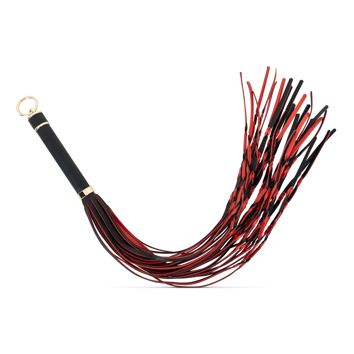 Easytoys Fetish flogger 64 cm met zachte PU-lederen staarten voor huidstimulatie