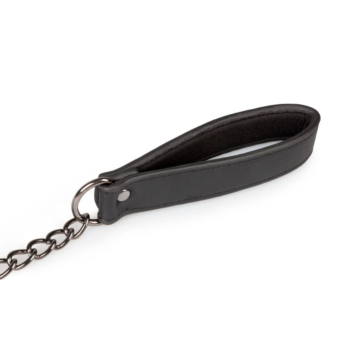 Easytoys Fetish halsband verstelbaar van 35 tot 53 cm met riem
