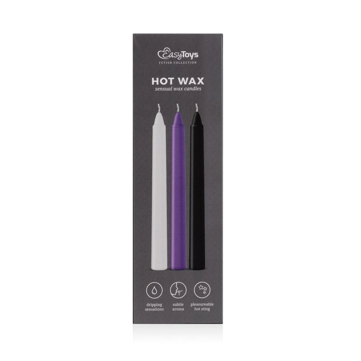Unisex Easytoys Fetish SM kaarsen set, eenvoudig te gebruiken