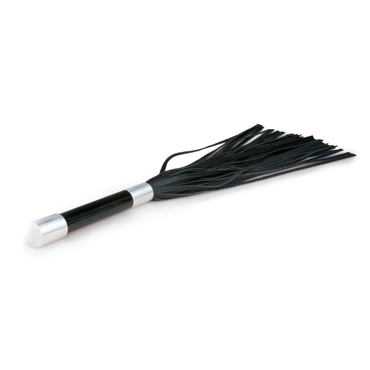 Easytoys Fetish lange flogger van ABS, kunstleer en aluminium