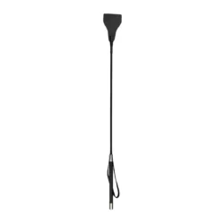 EasyToys Fetish lange leren zweep zwart van 73 cm