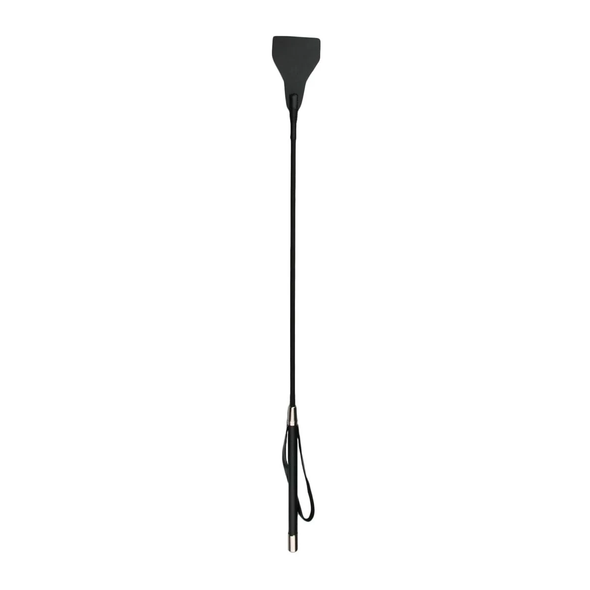 EasyToys Fetish lange leren zweep zwart van 73 cm