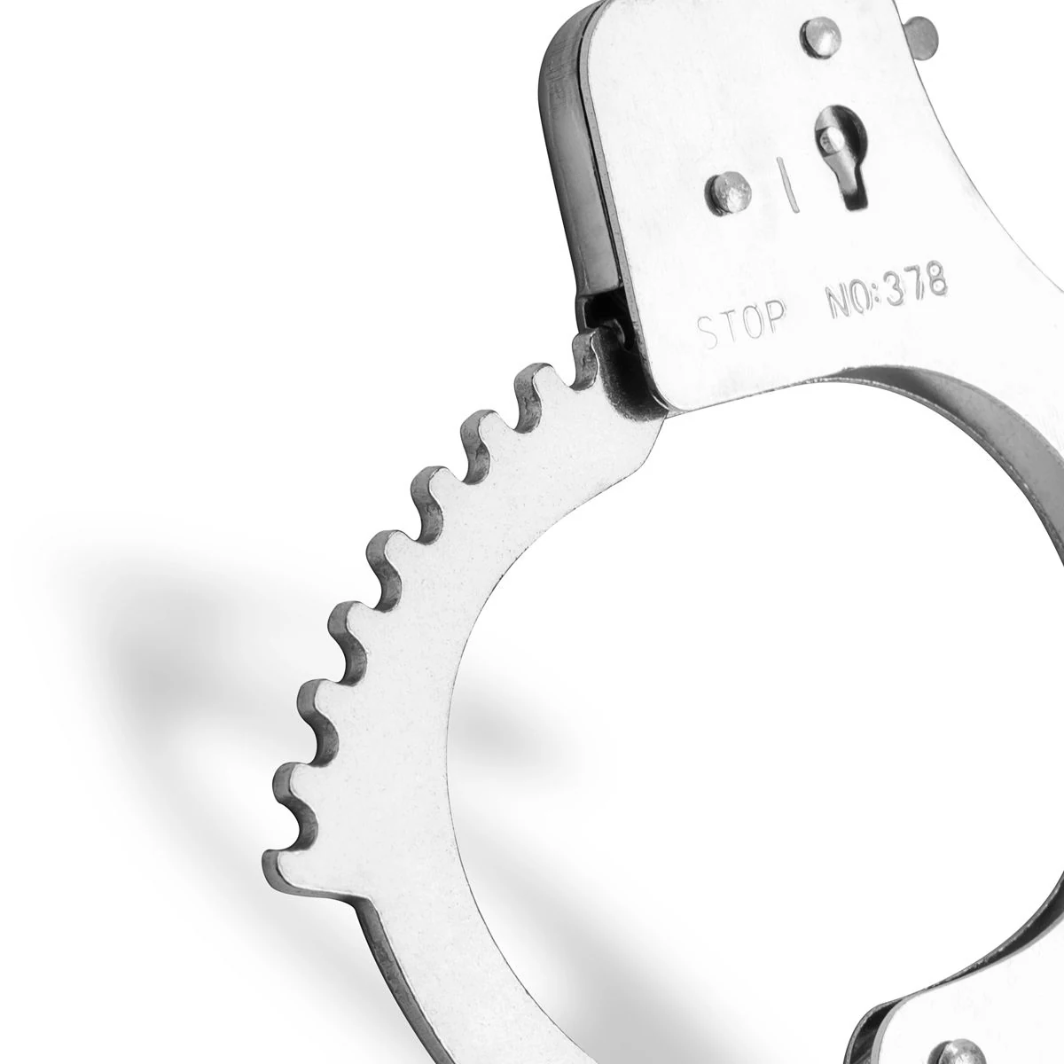 Zilveren metalen boeien voor unisex gebruik, geleverd in een mooie box