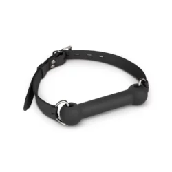 EasyToys Fetish siliconen bit gag met zwarte verstelbare band