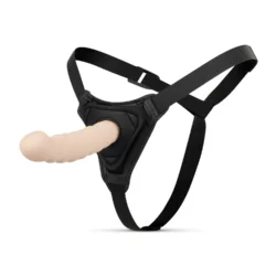 Easytoys Fetish strap-on dildo met harnas in beige
