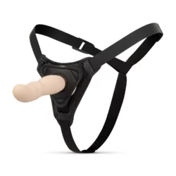 Easytoys Fetish strap-on dildo met harnas, realistisch en beige