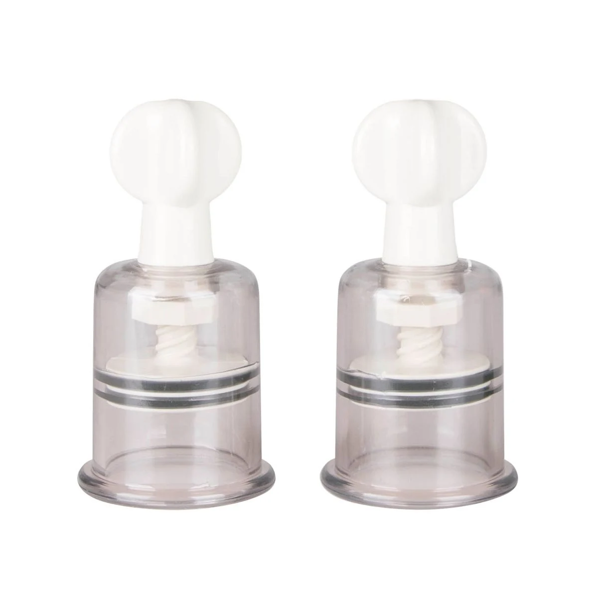 Easytoys Fetish tepelzuigers medium, 2 stuks transparant