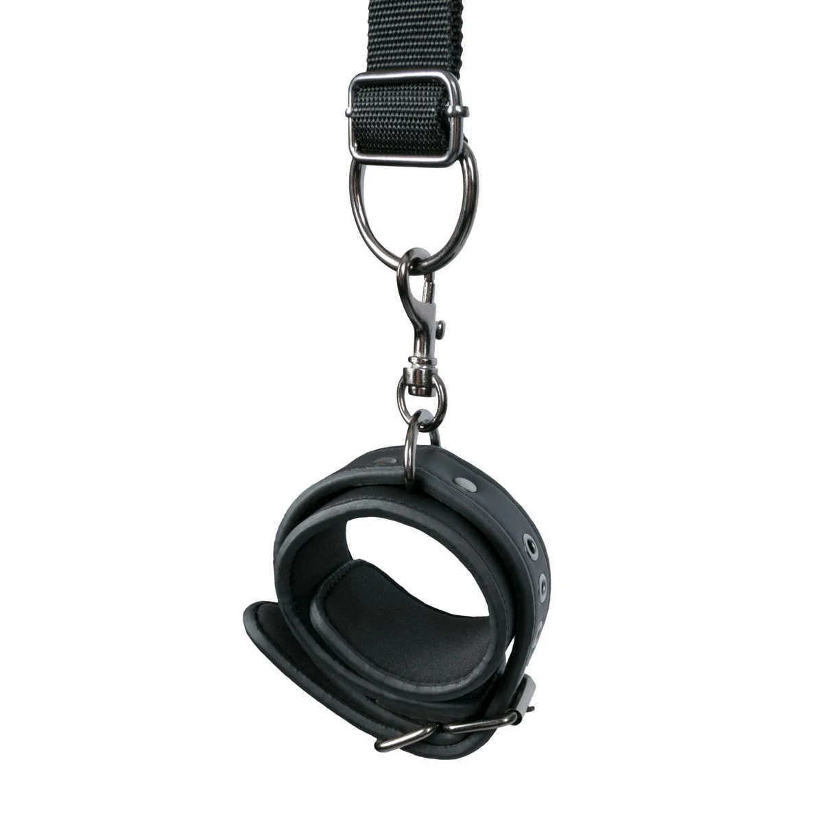Easytoys Fetish Collection restraint set met gevoerde kunstleren boeien