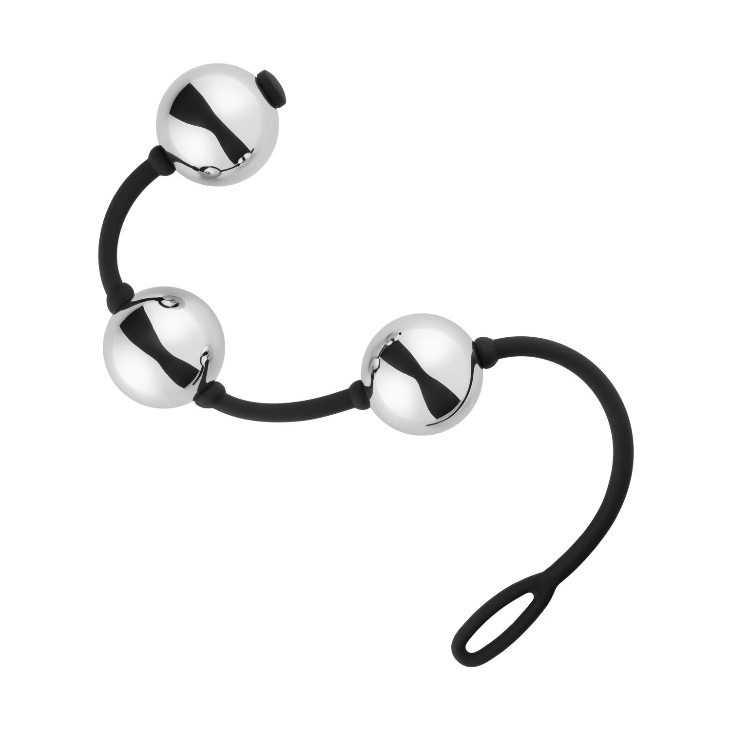 EasyToys Geisha Metal Kegelballs voor bekkenbodemtraining in zilver