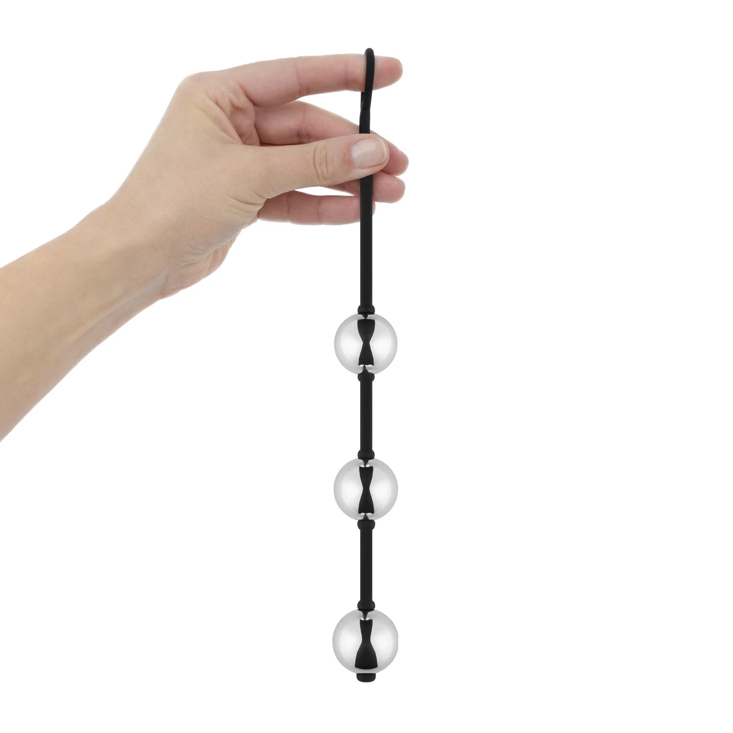 EasyToys Geisha Metal Kegelballs 26 cm met ballen van maximaal 3 cm