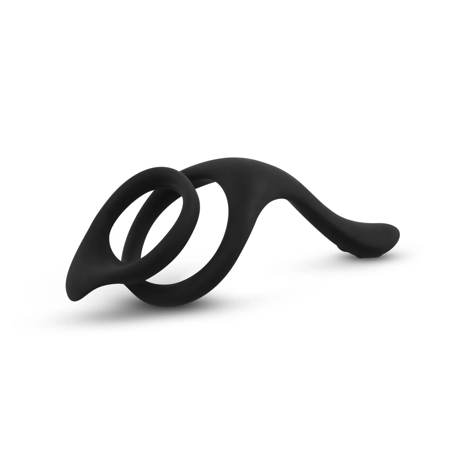 Pleasure Cockring met kleine ring rekbaar tot 5 cm