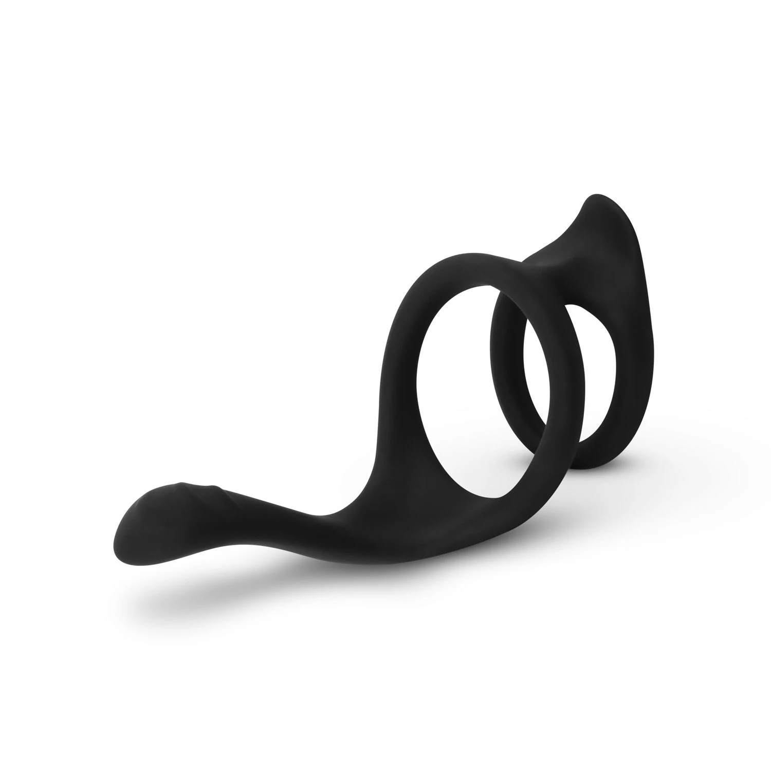 Pleasure Cockring met grote ring rekbaar tot 6.5 cm