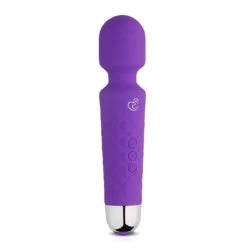 EasyToys Mini Wand Vibrator Paars met compact handzaam formaat