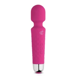 EasyToys Mini Wand Vibrator roze met compact formaat en flexibele nek