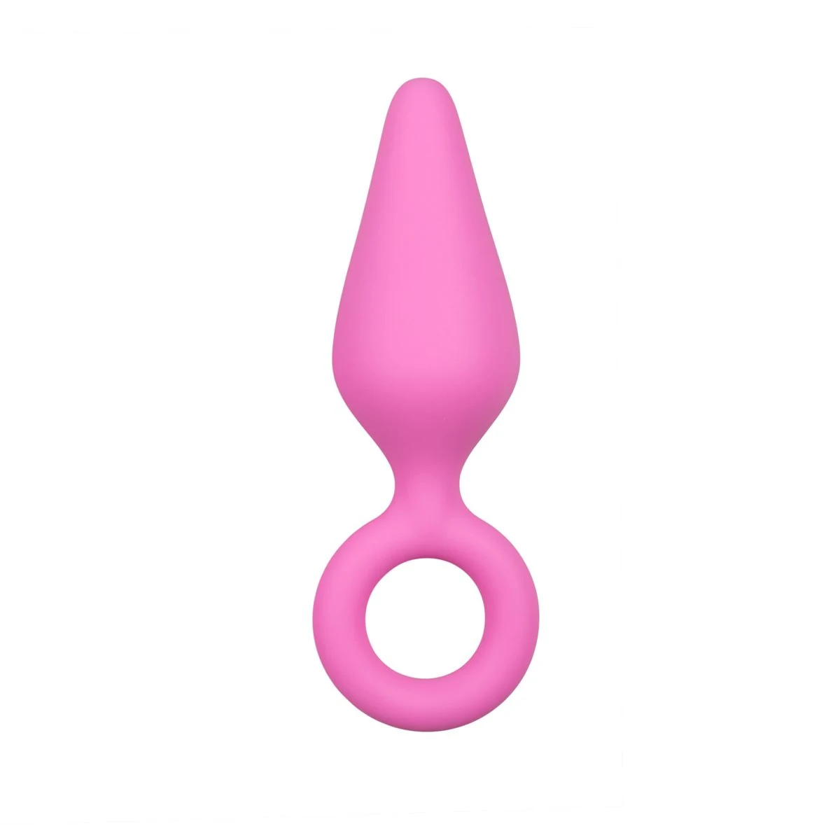 EasyToys Pointy Plug Klein roze siliconen buttplug voor beginners
