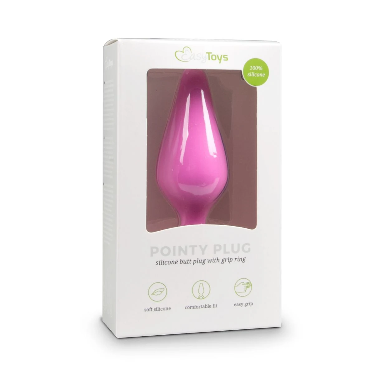 EasyToys Pointy Plug Klein met puntige top en slanke schacht