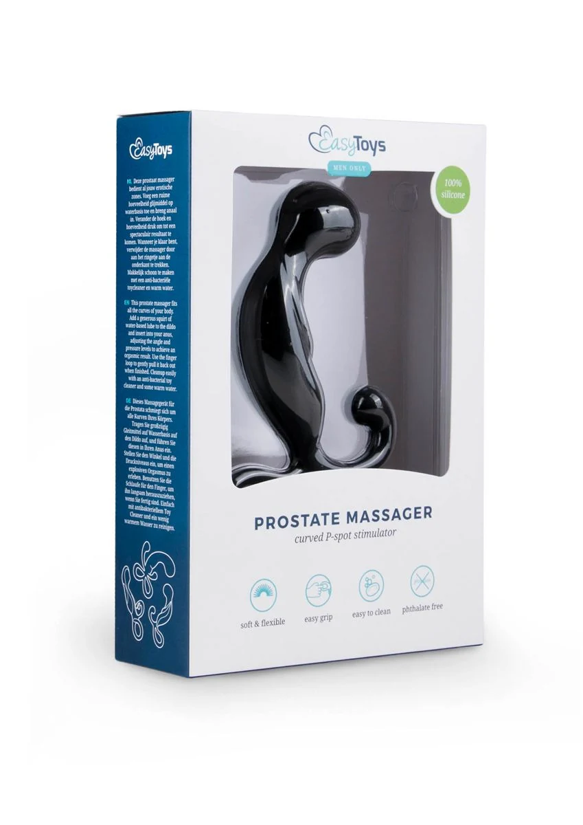 Gebogen prostaat massager Easytoys Men Only voor prostaat en anus