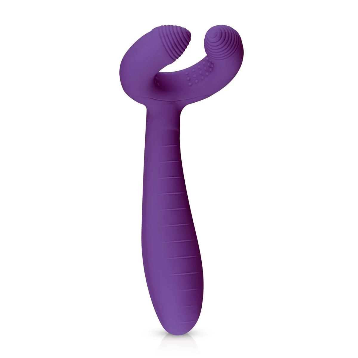 Easytoys Vibe Collection couples vibrator paars van siliconen en ABS