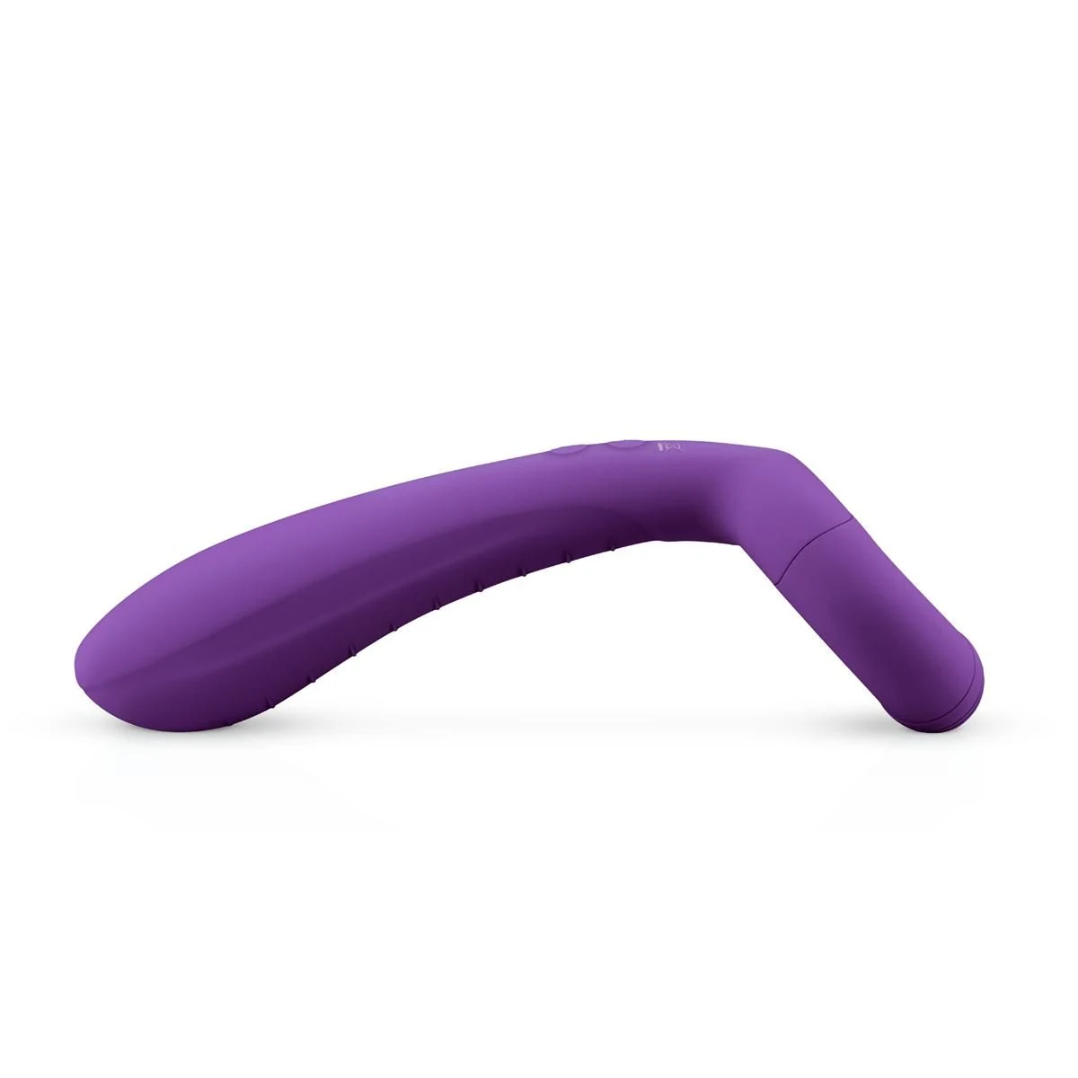 Oplaadbare couples vibrator met USB-oplaadkabel en pushbutton bediening
