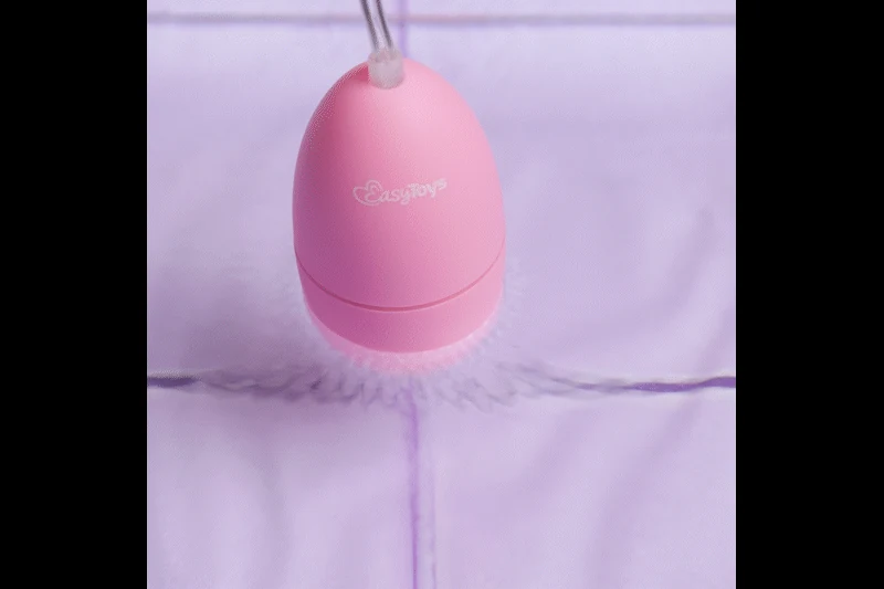 Paars EasyToys vibratie ei met 10 vibratiestanden