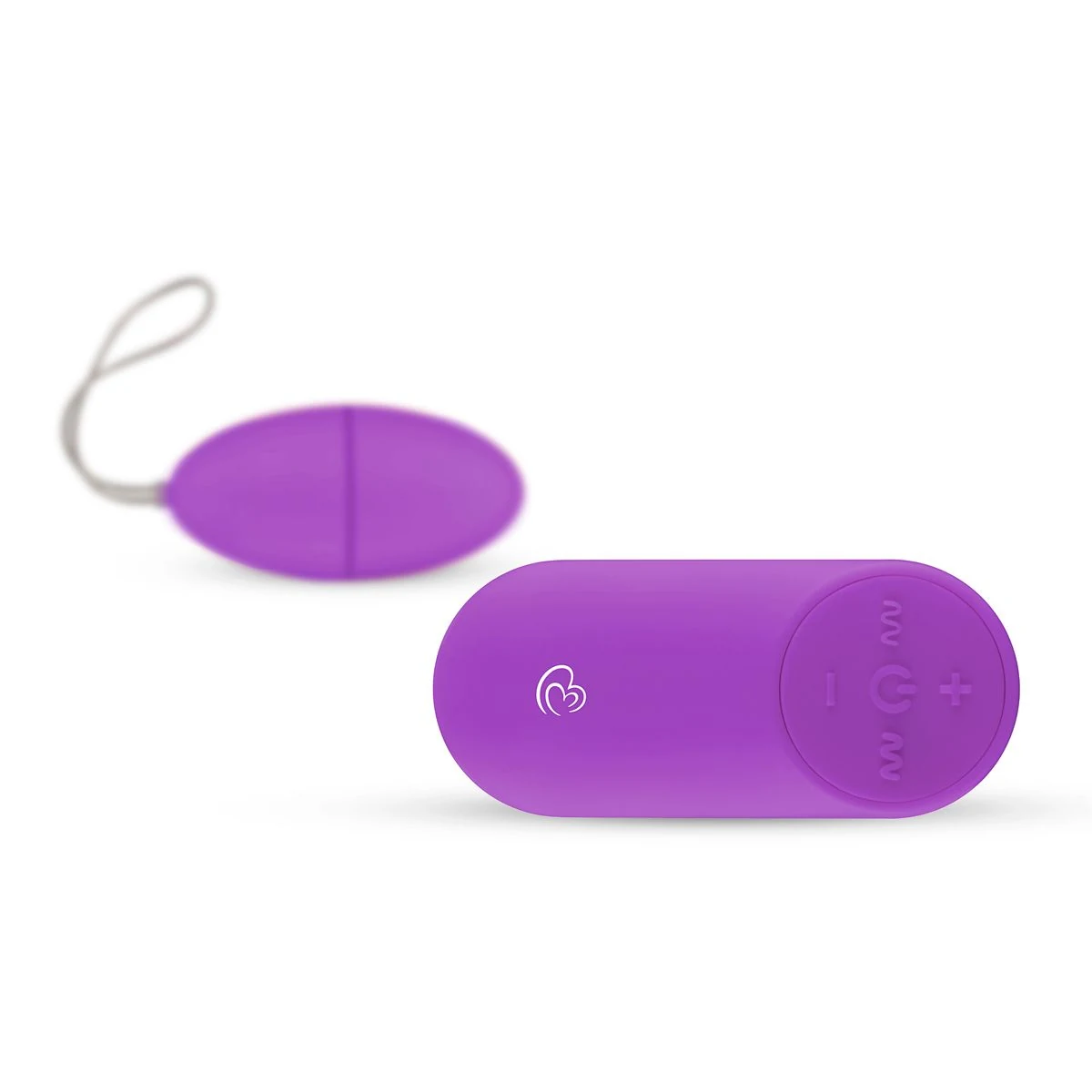 Compact paars vibratie ei uit de EasyToys Mini Vibe Collection