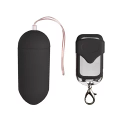 Easytoys vibratie ei zwart met draadloze afstandsbediening en 10 vibratiestanden