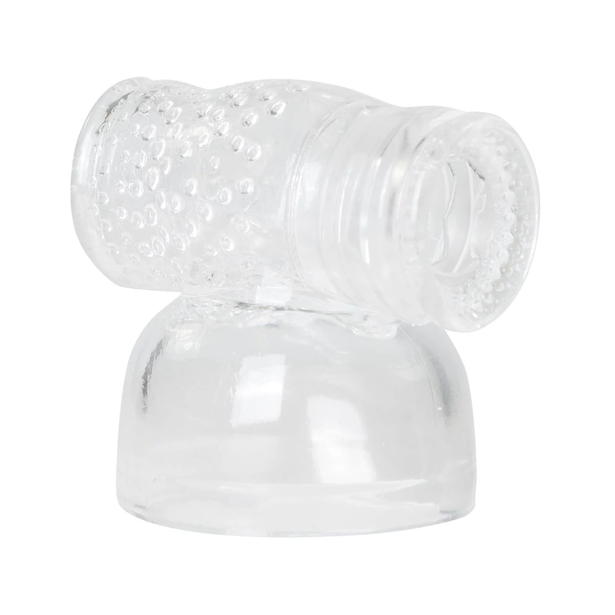 Flexibel TPE wand vibrator opzetstuk masturbator voor penis stimulatie