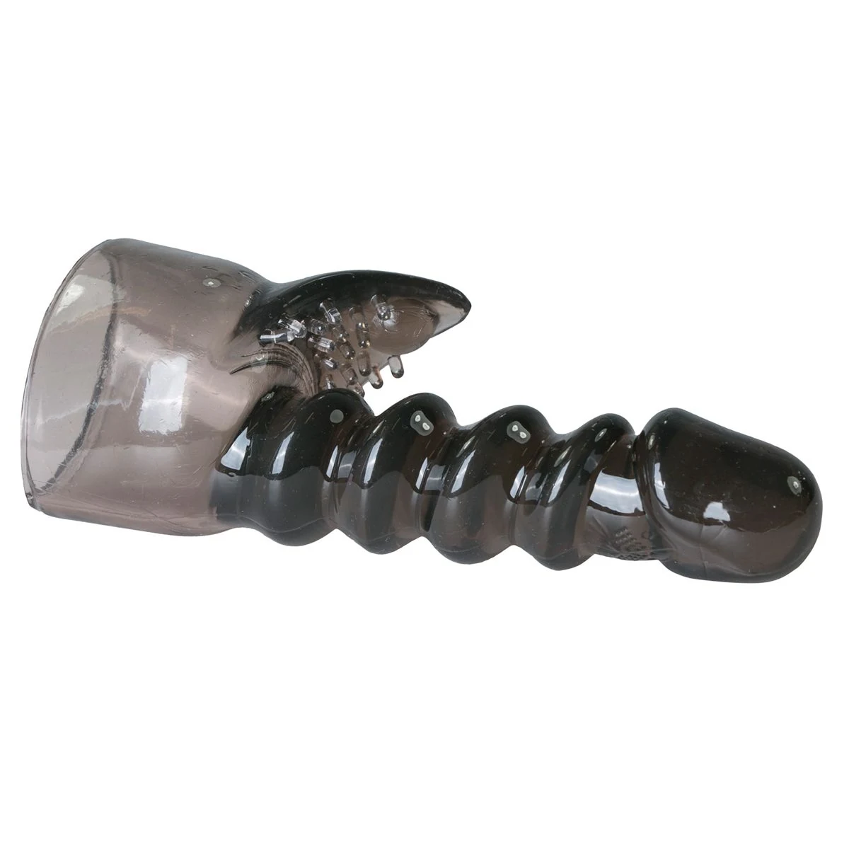 EasyToys opzetstuk voor wand vibrator met nopjes voor clitoris stimulatie