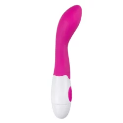 EasyToys Yasmin Vibrator roze siliconen vibrator met gebogen design