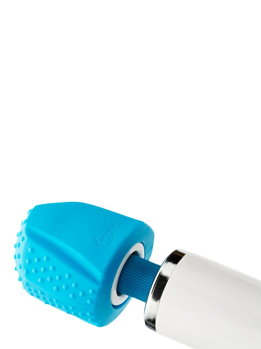 Europe Magic Wand Genio opzetstuk blauw, flexibel en latexvrij