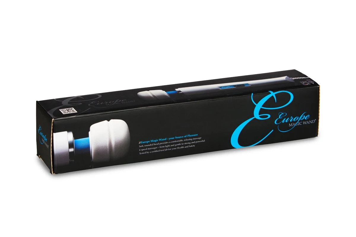 Europe Magic Wand Massager voor clitorisstimulatie met waterbasis glijmiddel