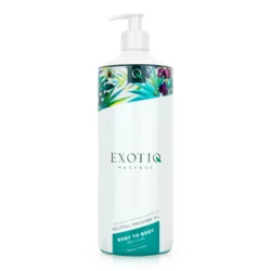 Exotiq Body To Body Oil 1L massageolie met transparante kleur