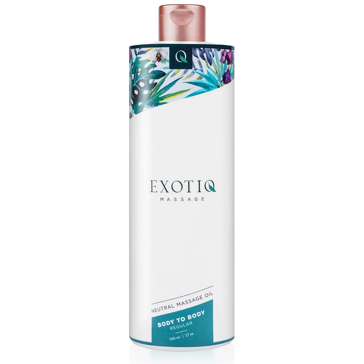 Exotiq Body To Body Oil 500 ml massageolie met handige doseerdop