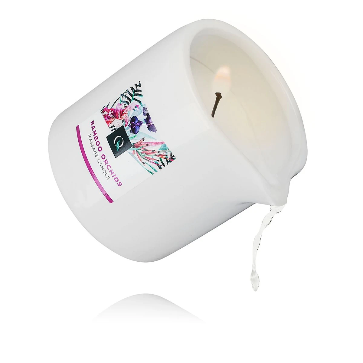 Exotiq Massagekaars Bamboe Orchideeën - 200g voor warme massageolie