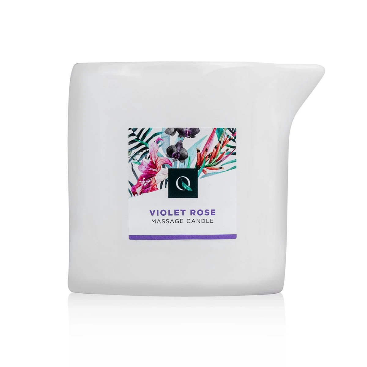 Exotiq Massagekaars Violet Rose 200g voor sensuele massage
