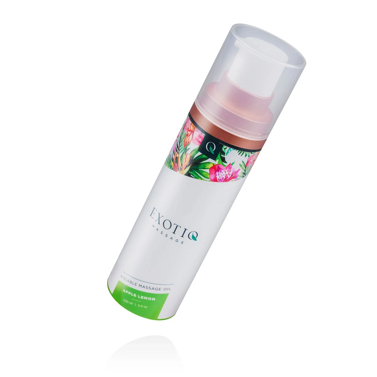 Exotiq Massageolie Apple Lemon aromatische massageolie in fles met pompje