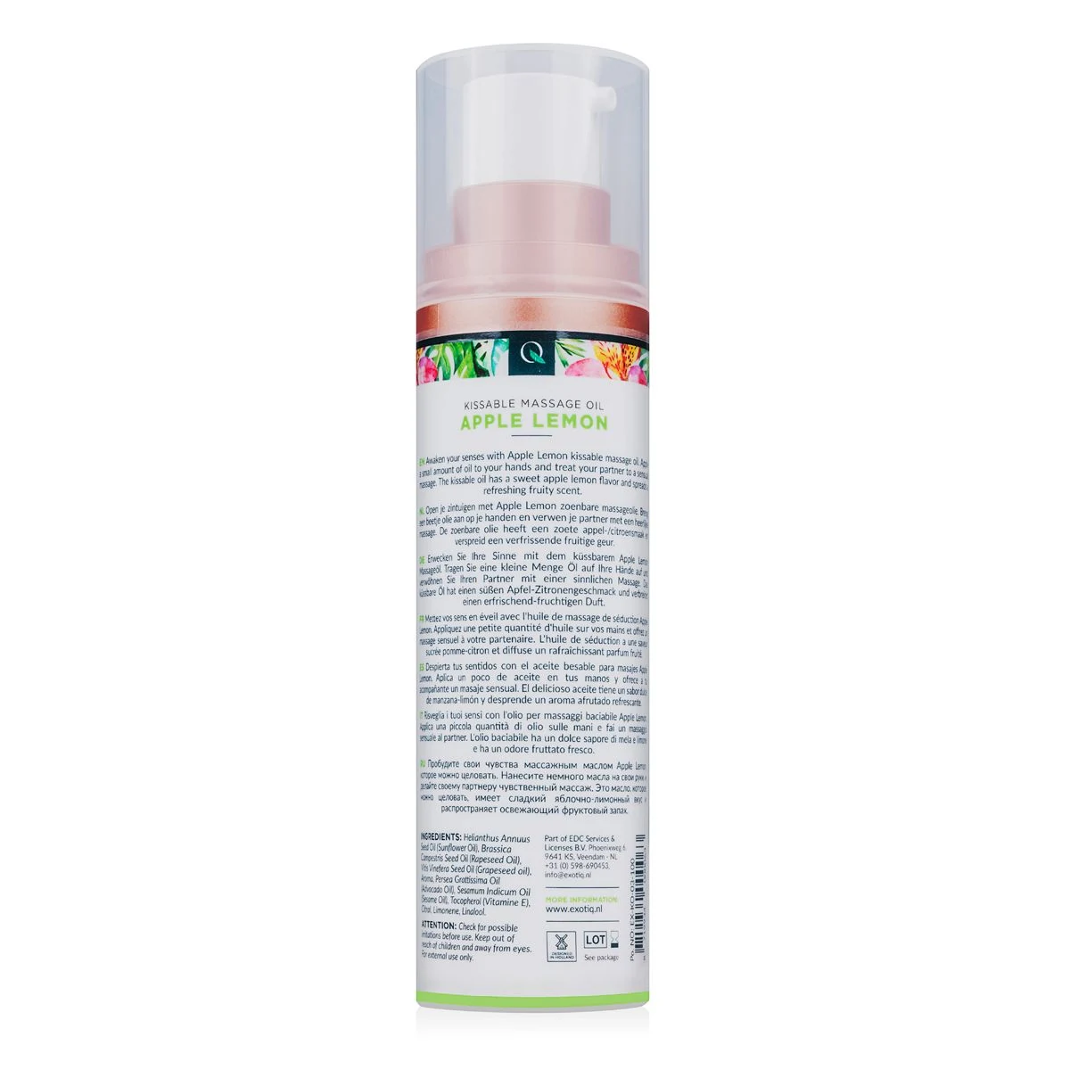 Exotiq Massageolie Apple Lemon unisex massageolie
