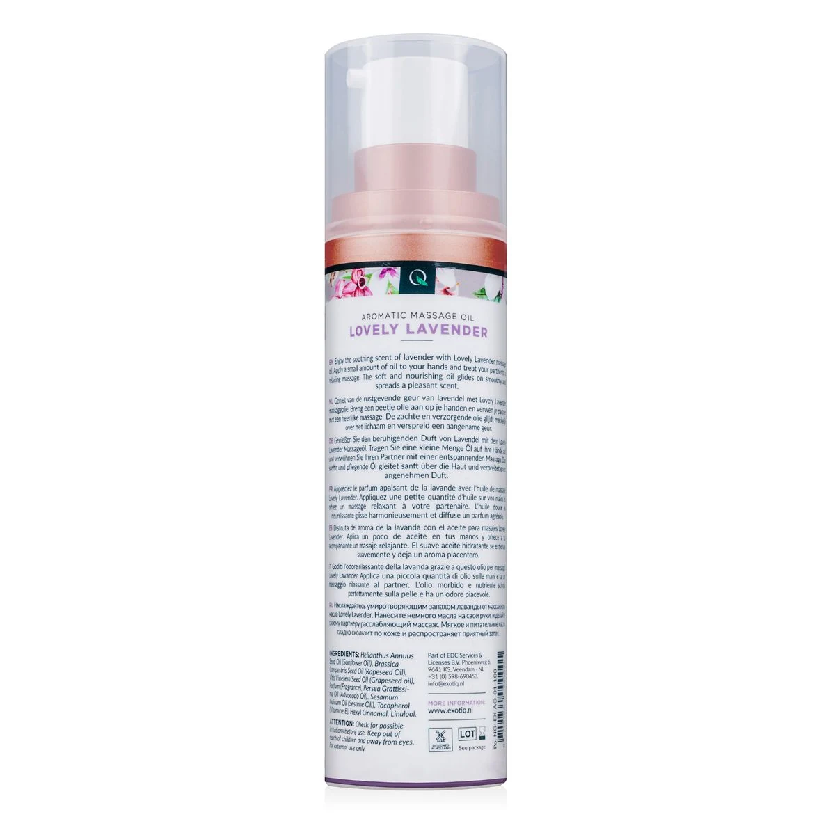 Exotiq Massageolie Lovely Lavender unisex massageolie