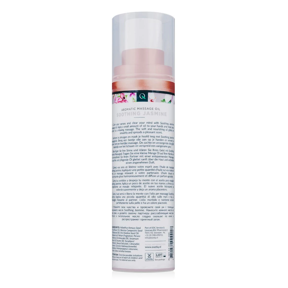 Exotiq massageolie Soothing Jasmine voor ontspannende massage